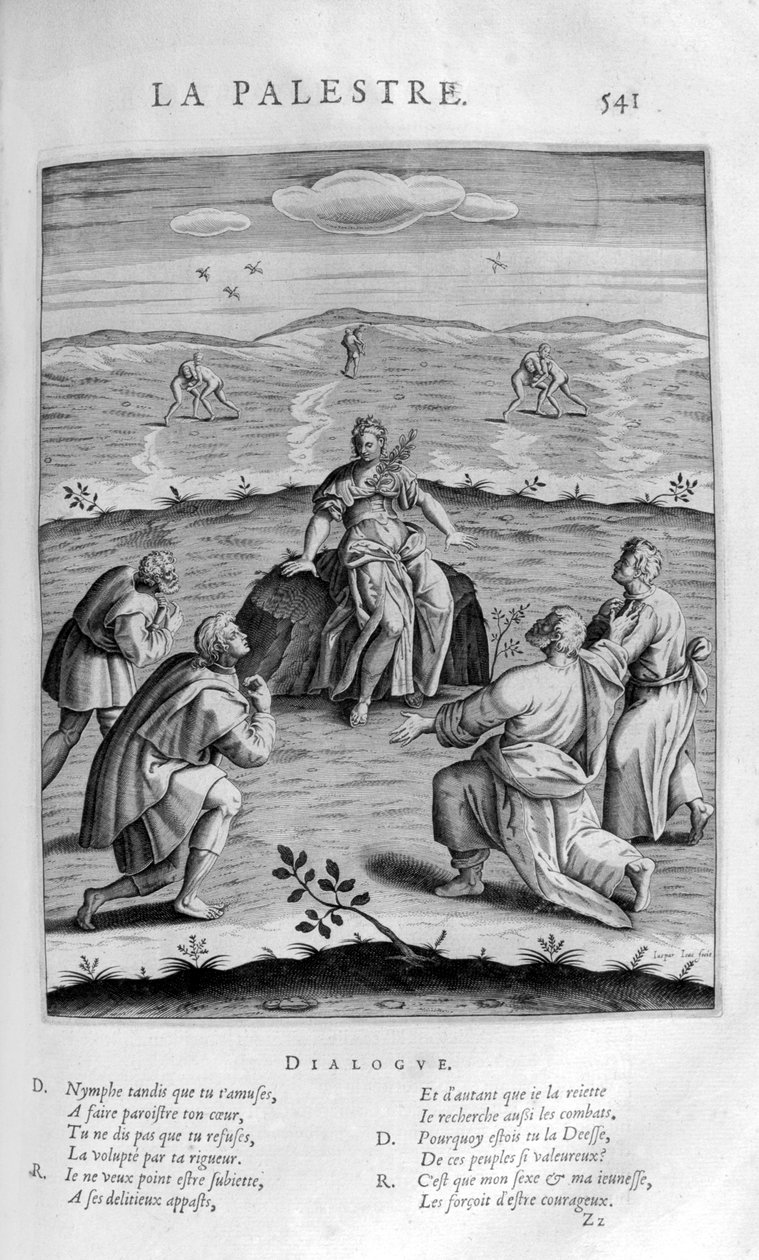 Palestre, 1615 af Leonard Gaultier