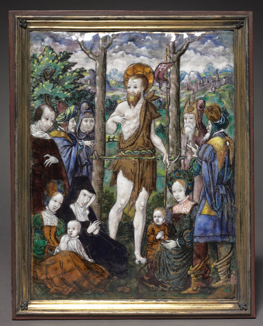 Prædiken, 1500-tallet. af Leonard Limousin