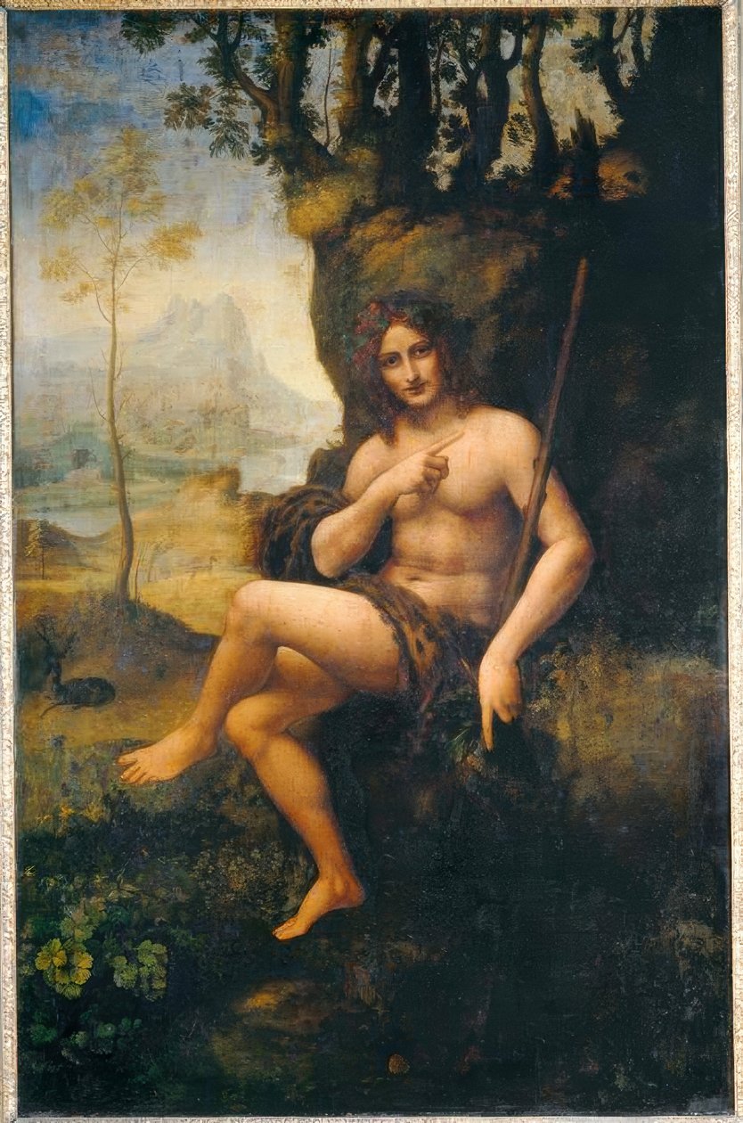 Bacchus af Leonardo da Vinci