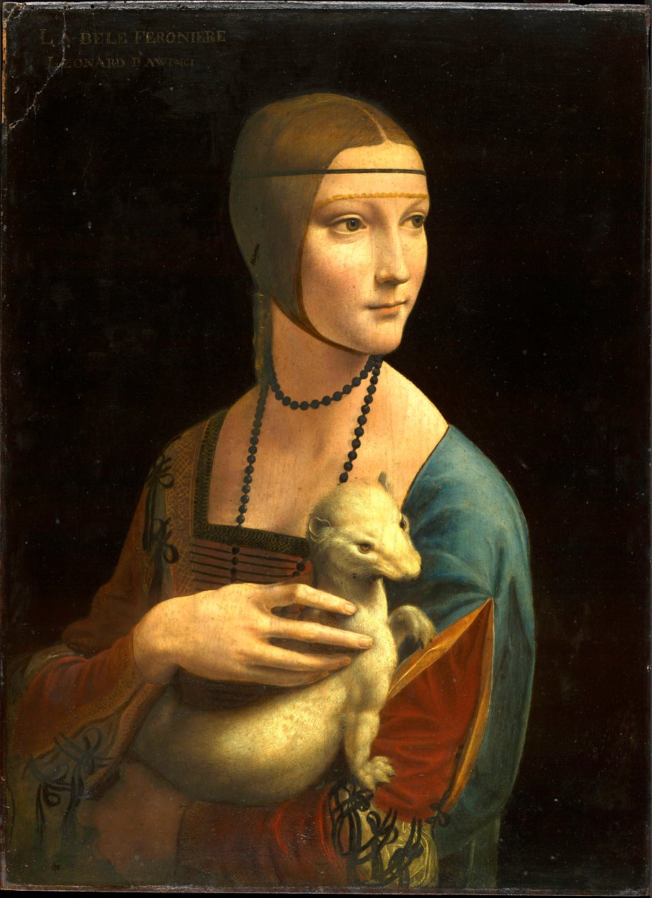 Dame med en hermelin af Leonardo da Vinci