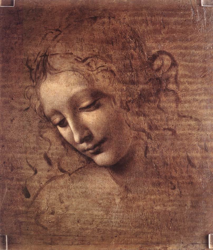 Kvindehoved (La Scapigliata) af Leonardo da Vinci