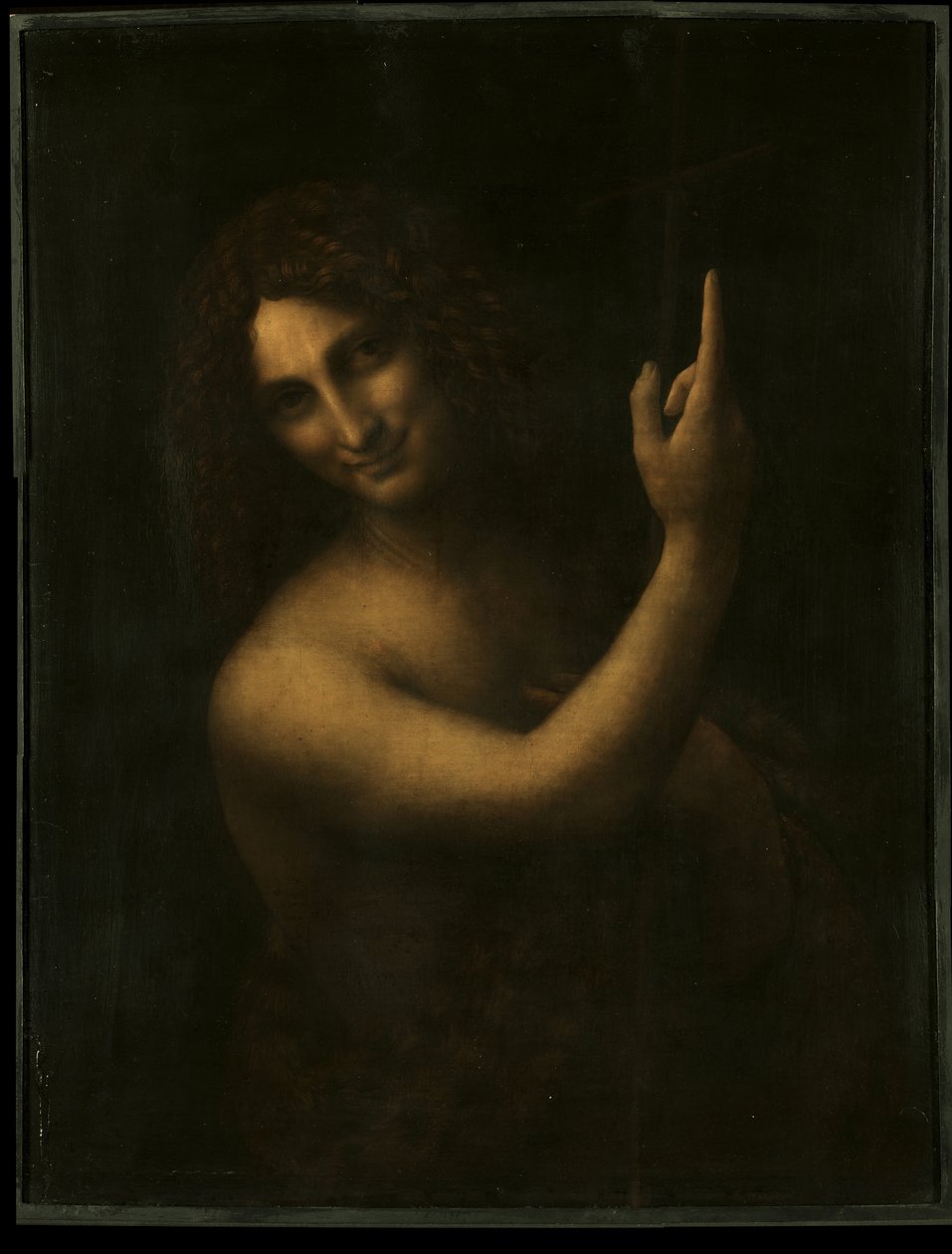 Johannes Døberen af Leonardo da Vinci