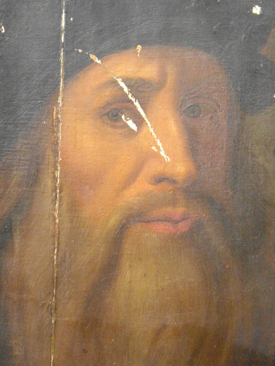 Lucan selvportræt af Leonardo da Vinci