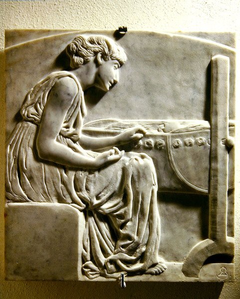 Barsel, vuggen af Leonardo Bistolfi