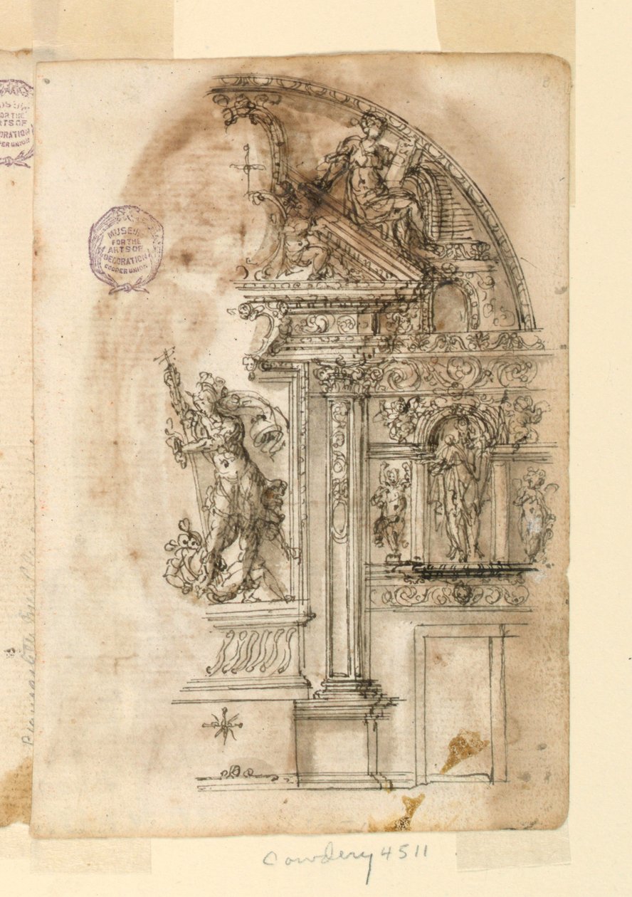 Design til et alter af Leonardo Scaglia