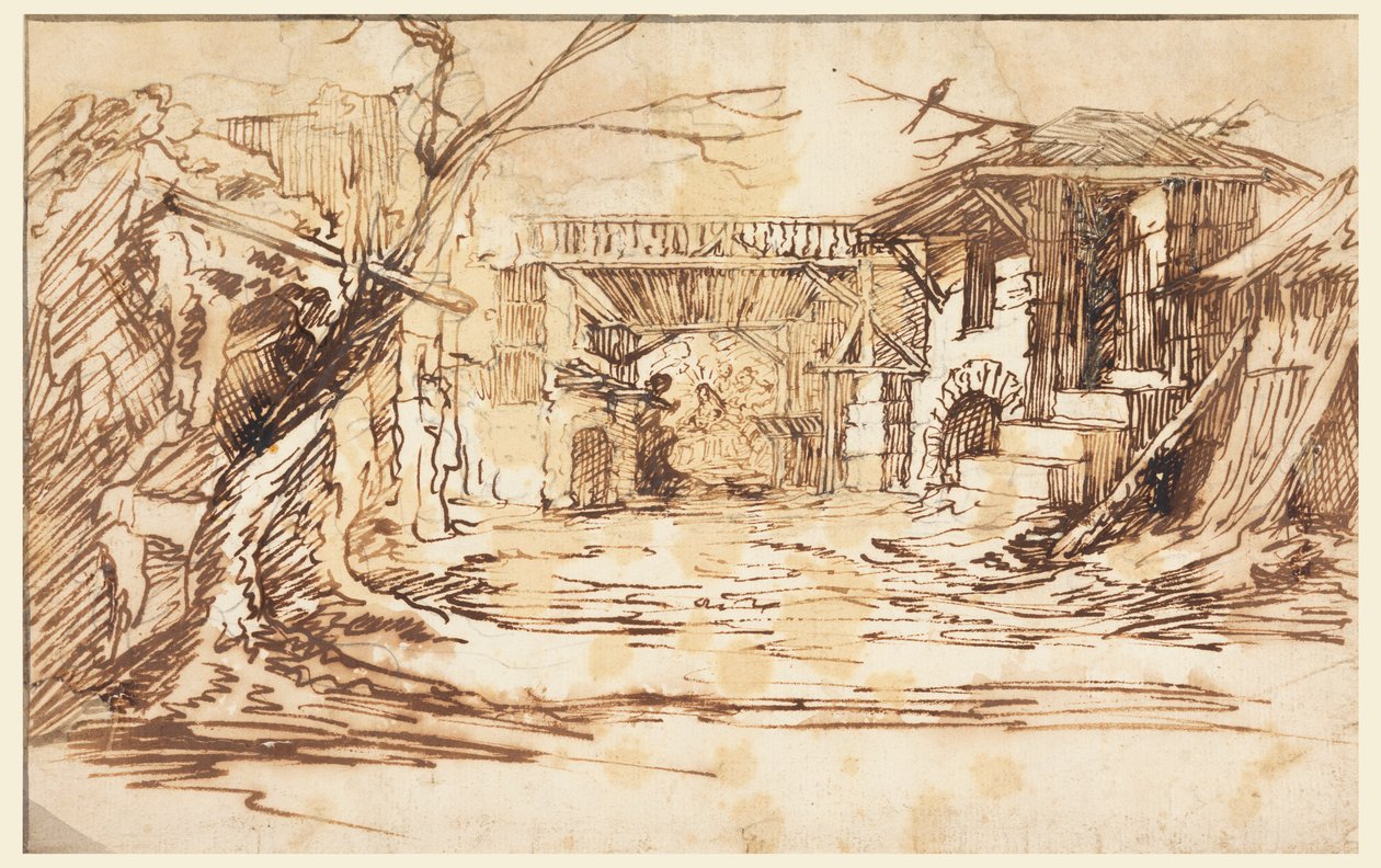 Sæt til en julevuggestue (Nativity) af Leonardo Scaglia