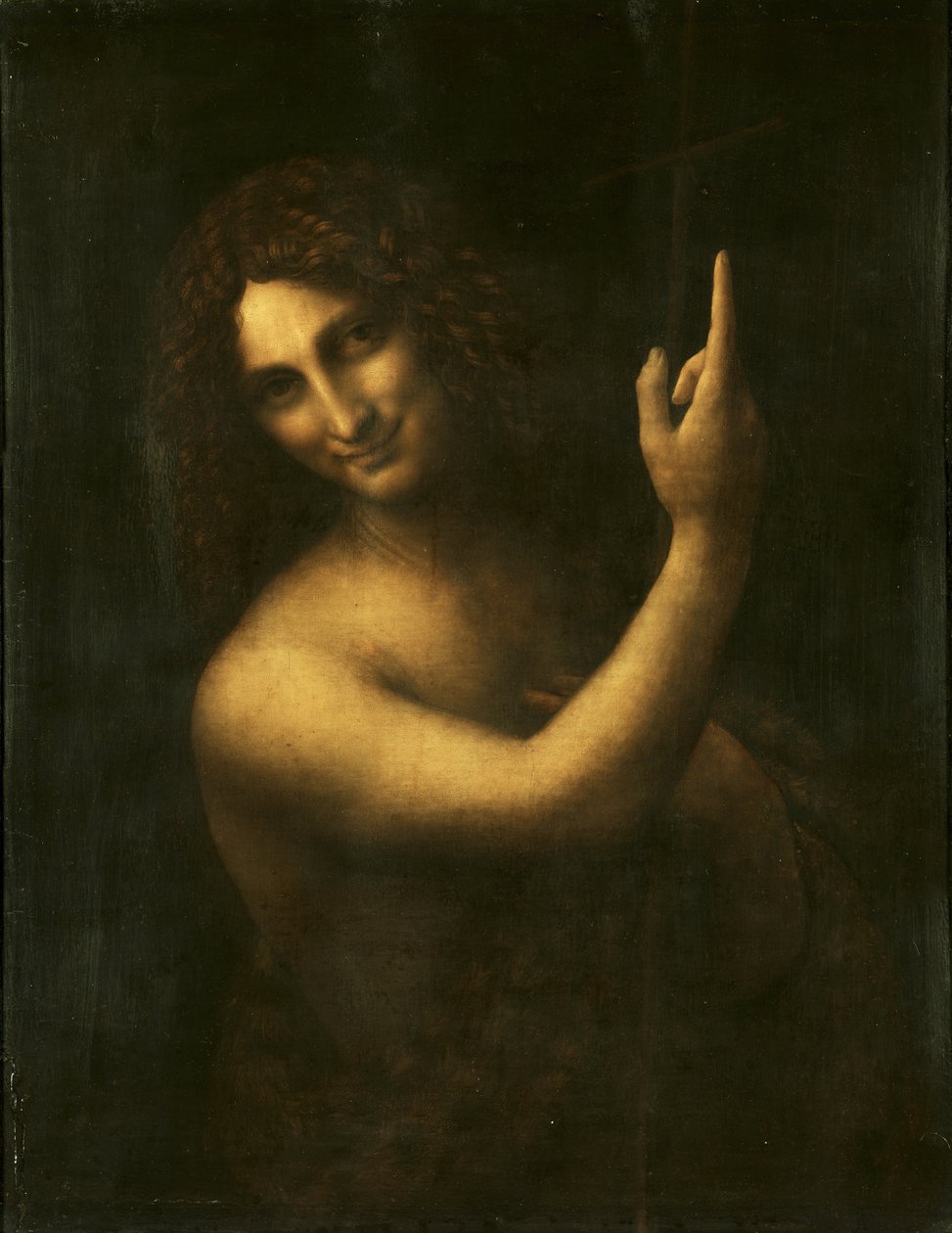 Sankt Johannes Døberen af Leonardo da Vinci