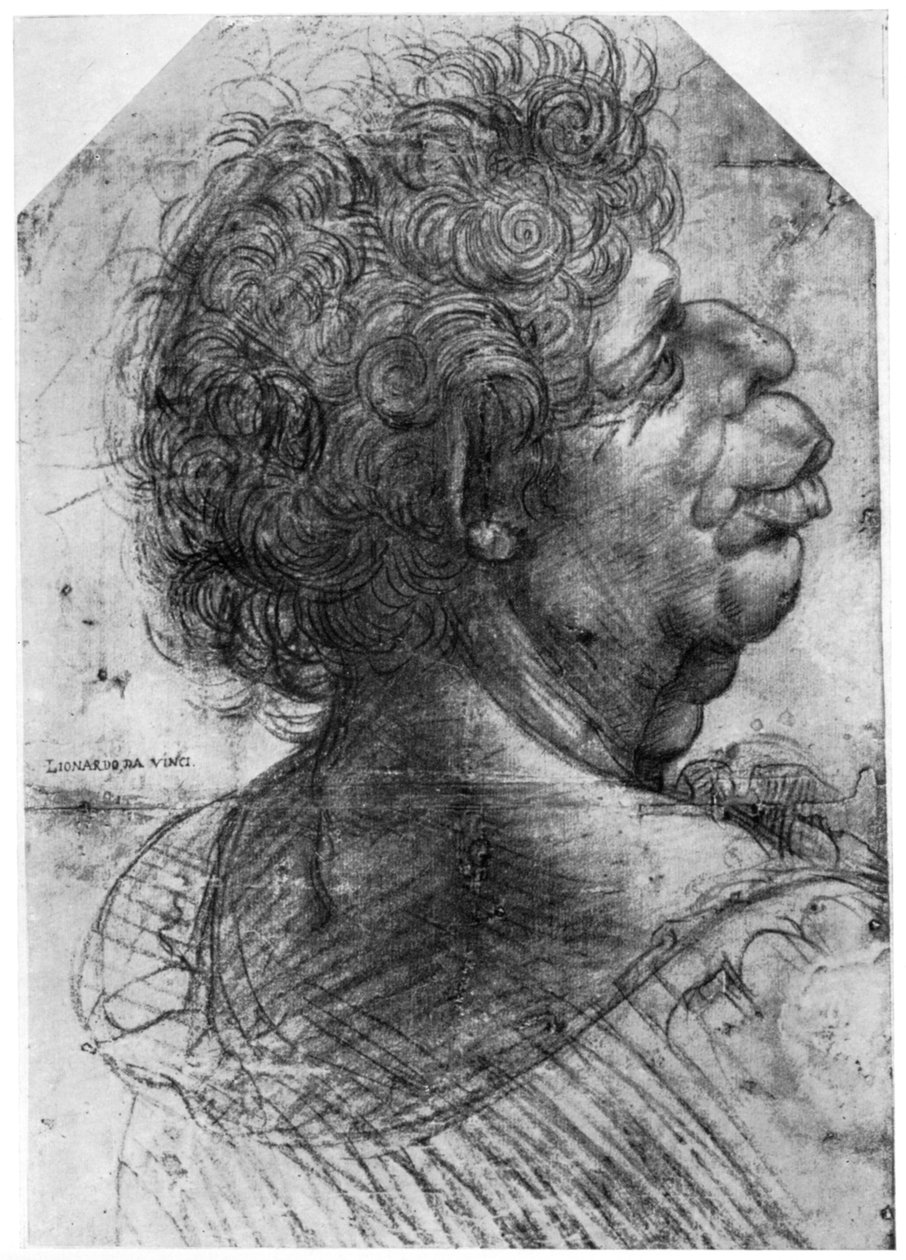 Træfning, 1500-1505 1954 af Leonardo da Vinci