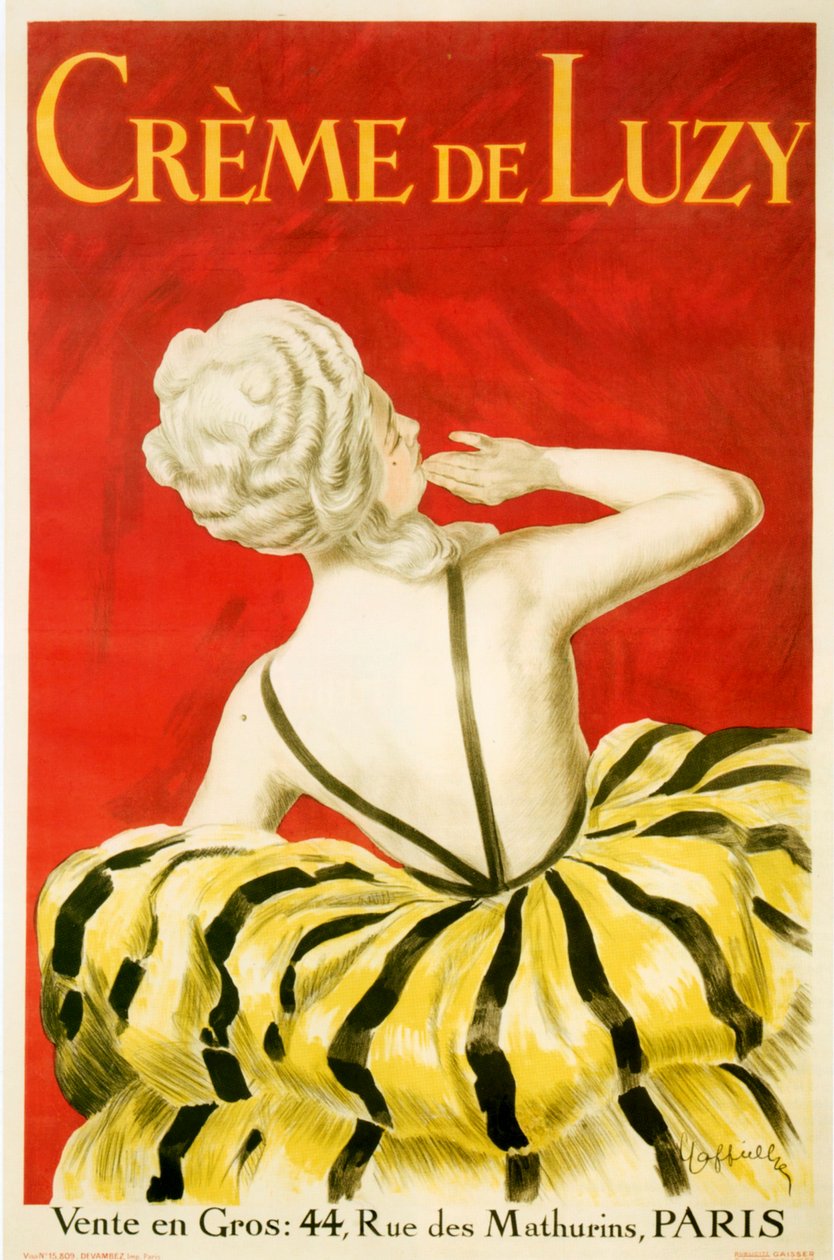 Creme de Luzy af Leonetto Cappiello