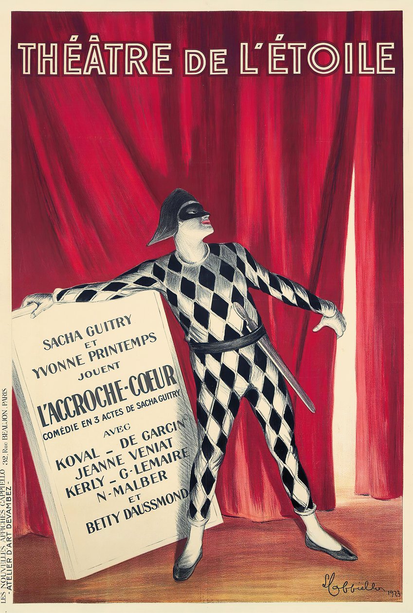 Stjerneteater, 1923. af Leonetto Cappiello