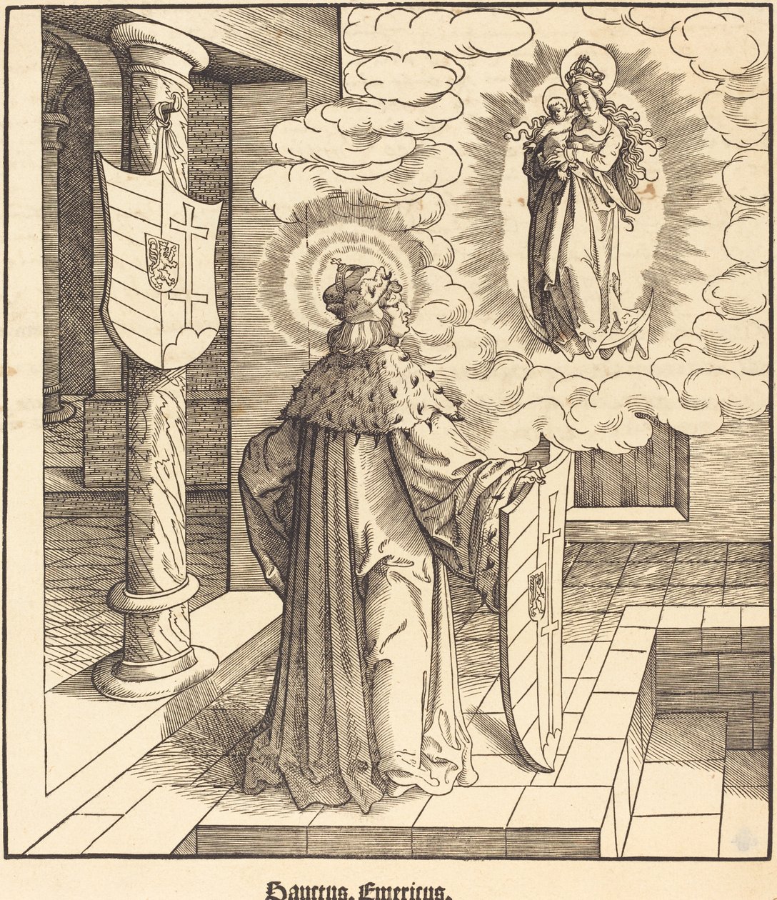 Sankt Emericus af Leonhard Beck