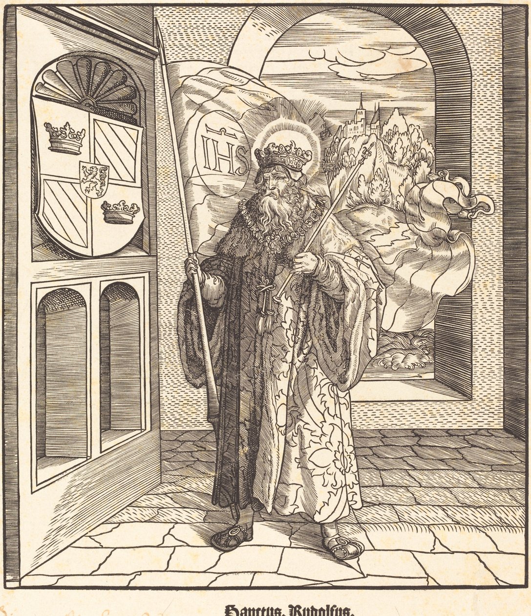 Sankt Rudolf af Leonhard Beck
