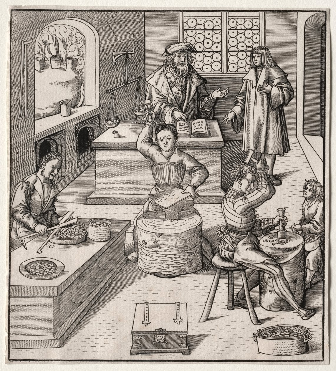 Unge Maximilian i mønten af Leonhard Beck