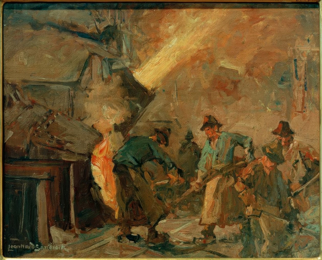 Indlæser en Thomas-pære af Leonhard Sandrock