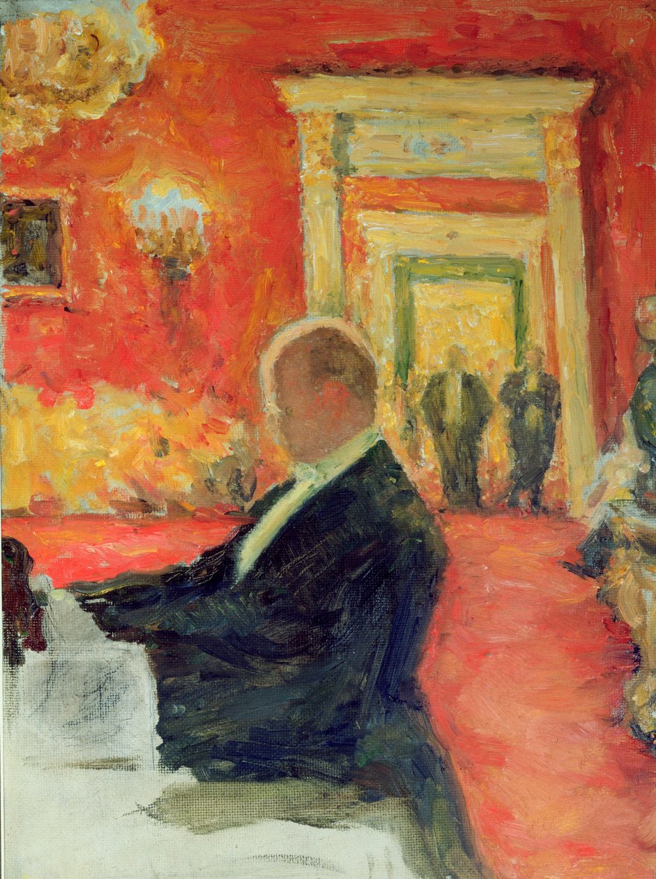 Portræt af Sergei Prokofiev på arbejde, 1937 af Leonid Osipovic Pasternak