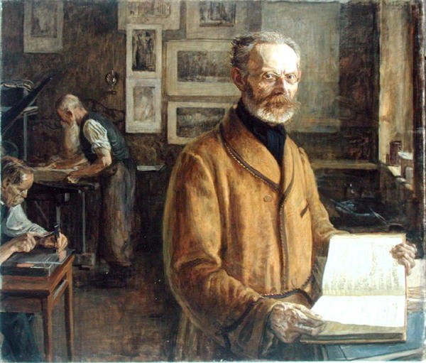 Friedrich Chrysander (1826-1901), 1901 af Leopold Karl Walter von Kalckreuth