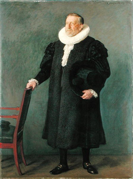 Byborgmester Max Predoehl, 1915 af Leopold Karl Walter von Kalckreuth