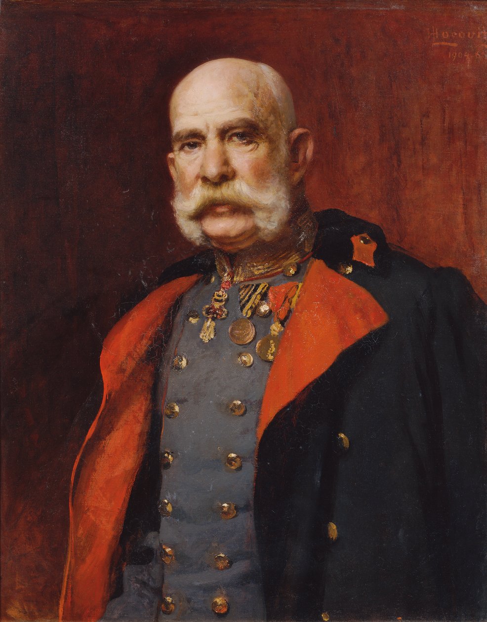 Kaiser Franz Joseph I. af Leopold Horovitz