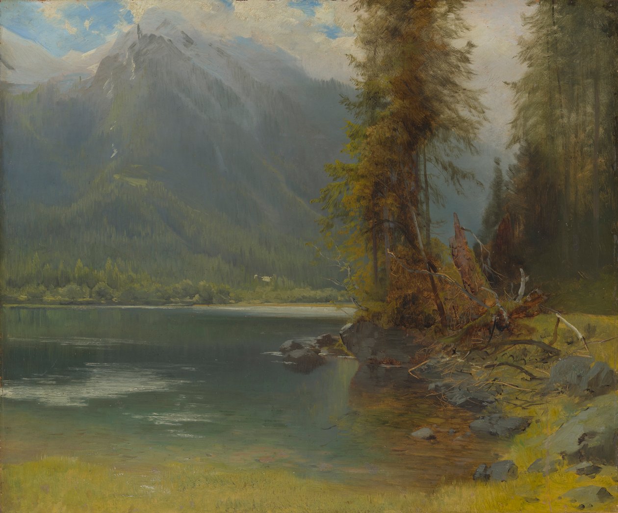Eibsee af Leopold Rottmann