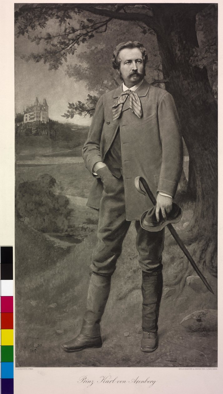 Prins Karl af Arenberg af Leopold Stephan (after) Horovitz