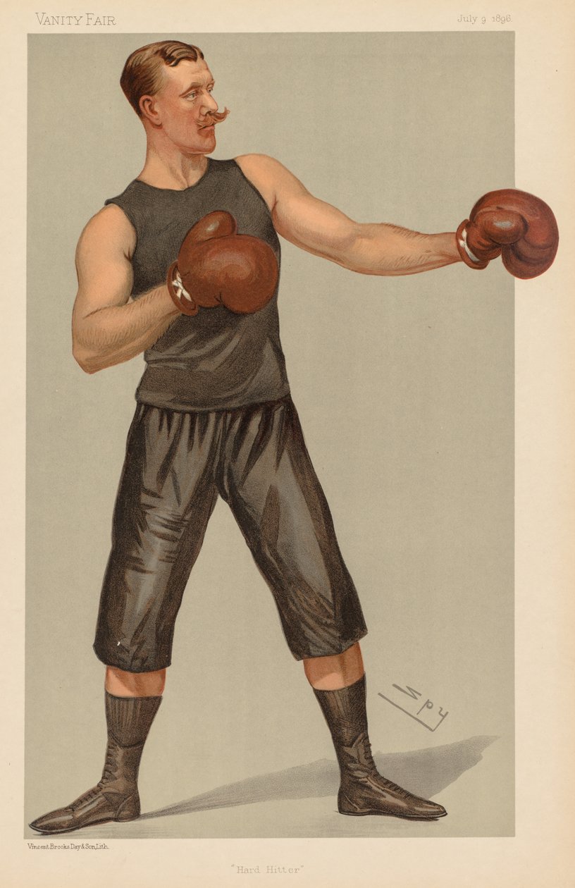 Vanity Fair: "Hard Hitter" af Leslie Matthew (Spy) Ward