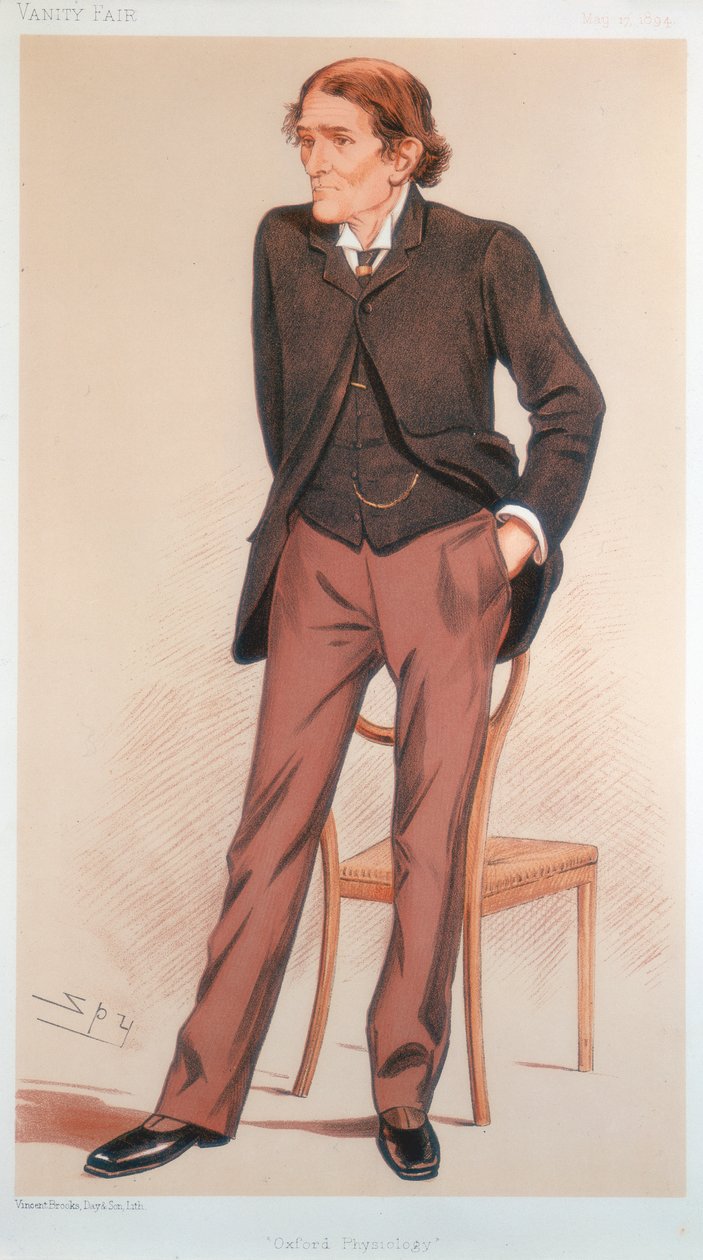 John Scott Burdon-Sanderson, britisk fysiolog, 1894 af Leslie Matthew Ward