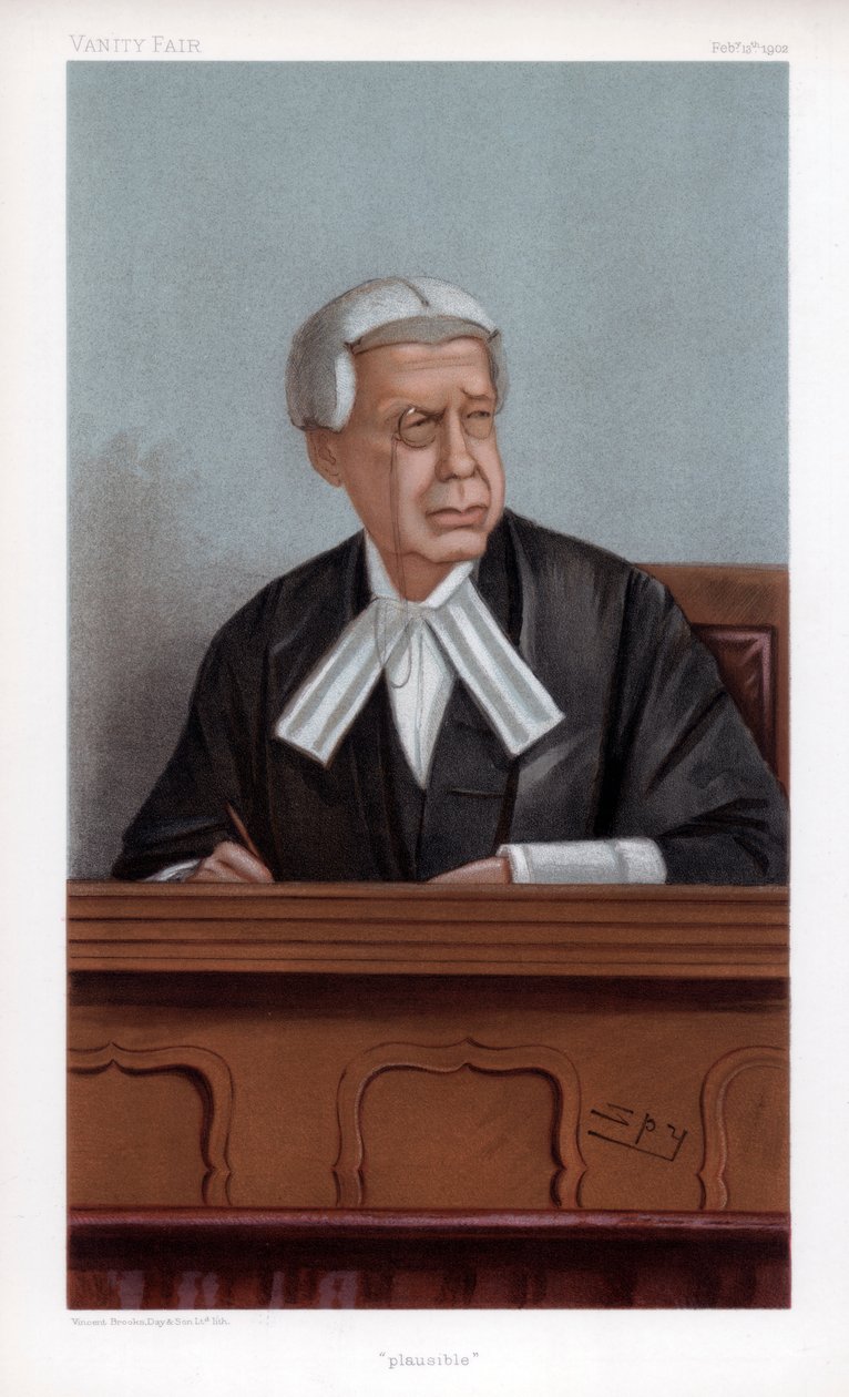 Plausibel, 1902. af Leslie Matthew Ward