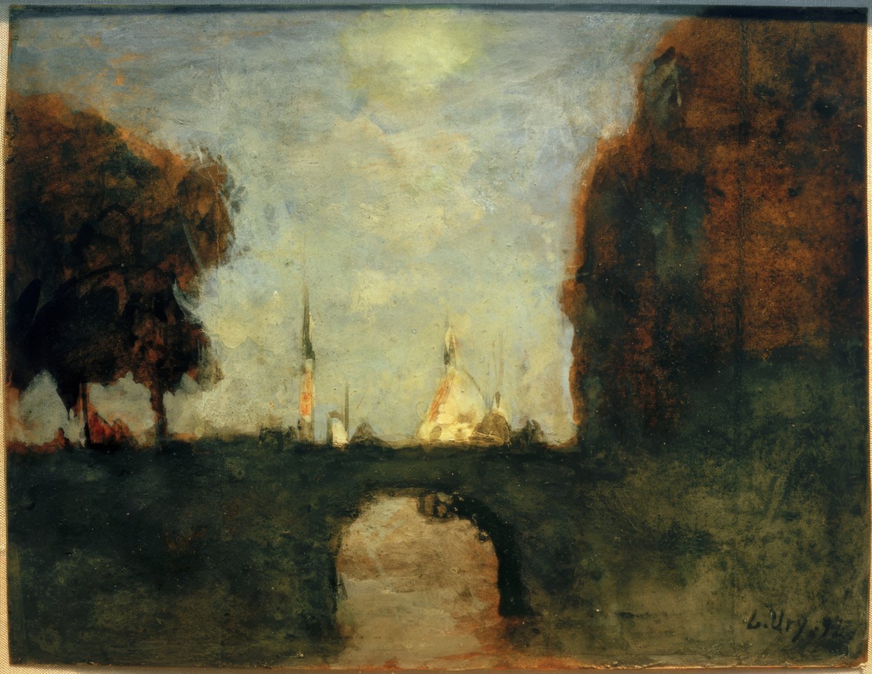 By i måneskin af Lesser Ury