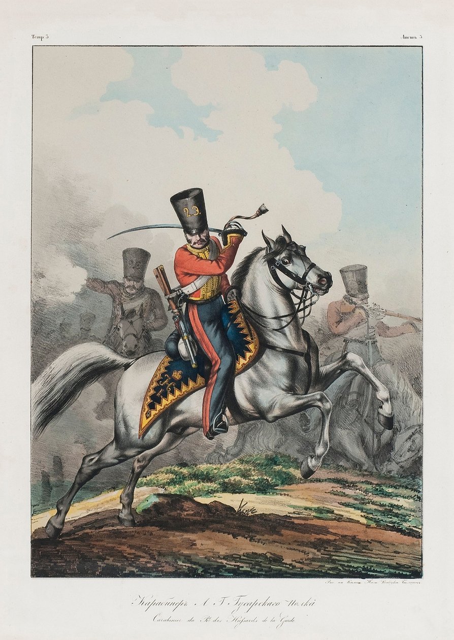 Karabiner af Husarregimentet, 1830