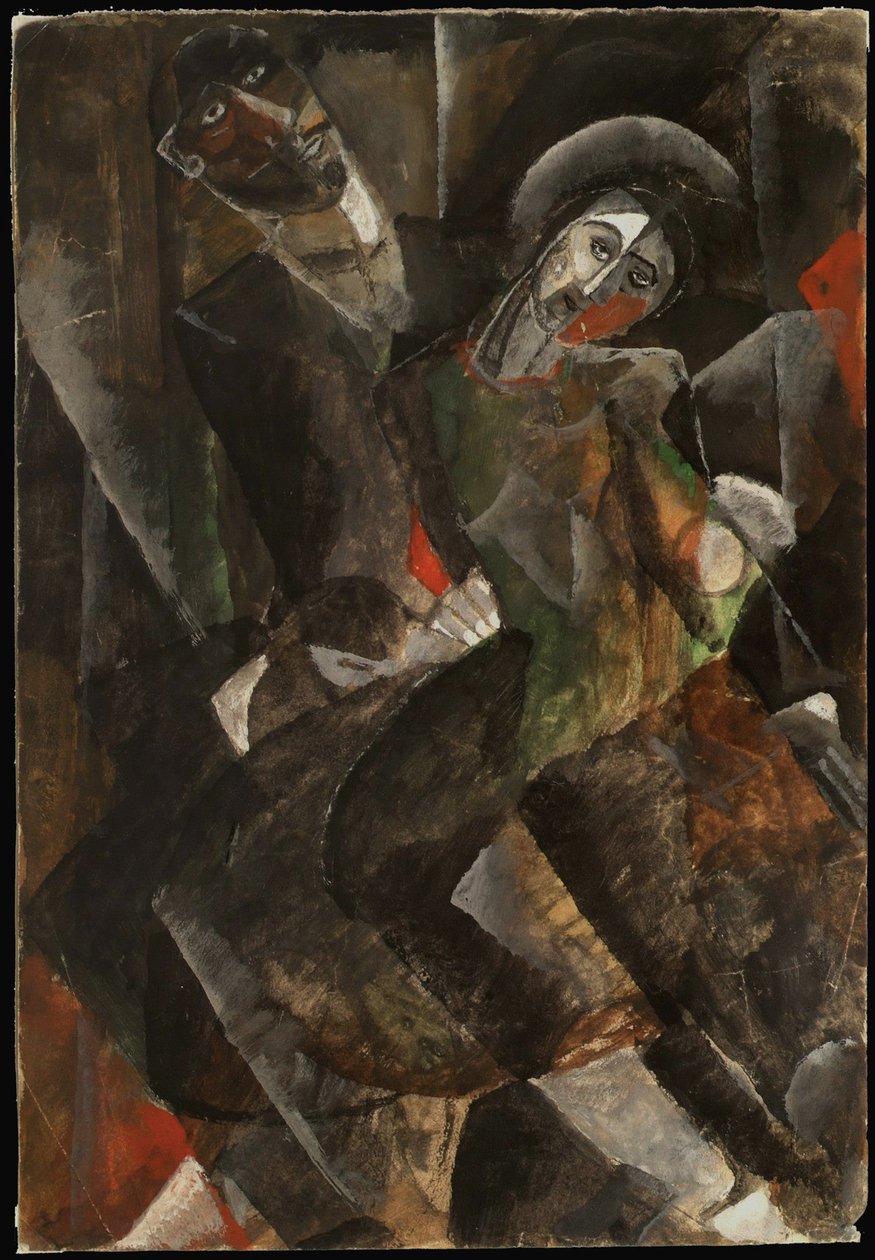 På knæene, 1920
