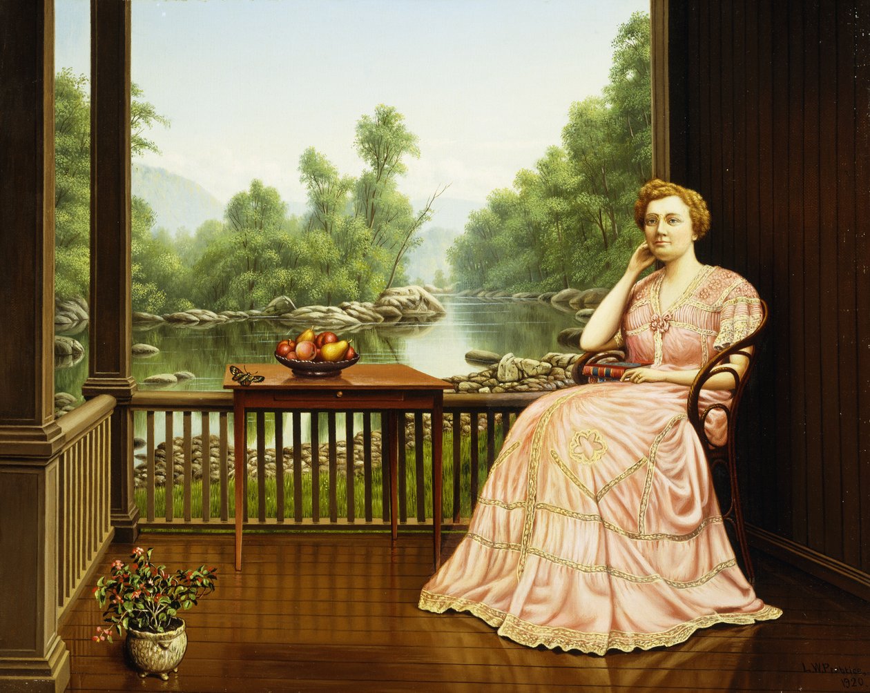 Eftermiddags idyl af Levi Wells Prentice