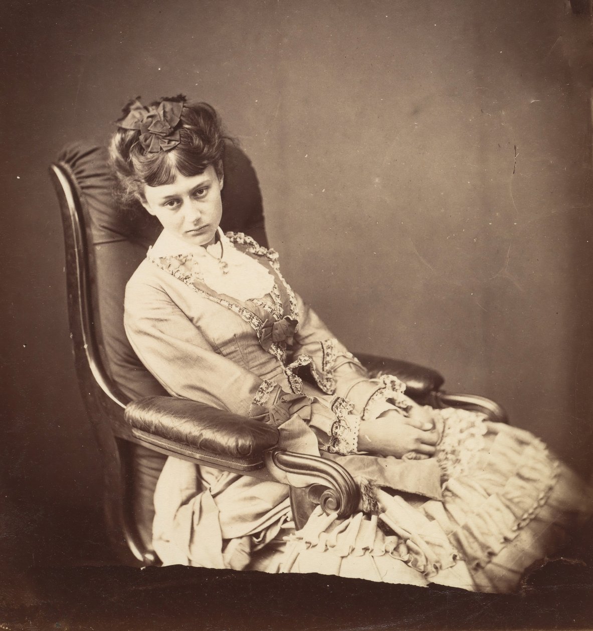 [Alice Liddell], 25. juni 1870. af Lewis Carroll