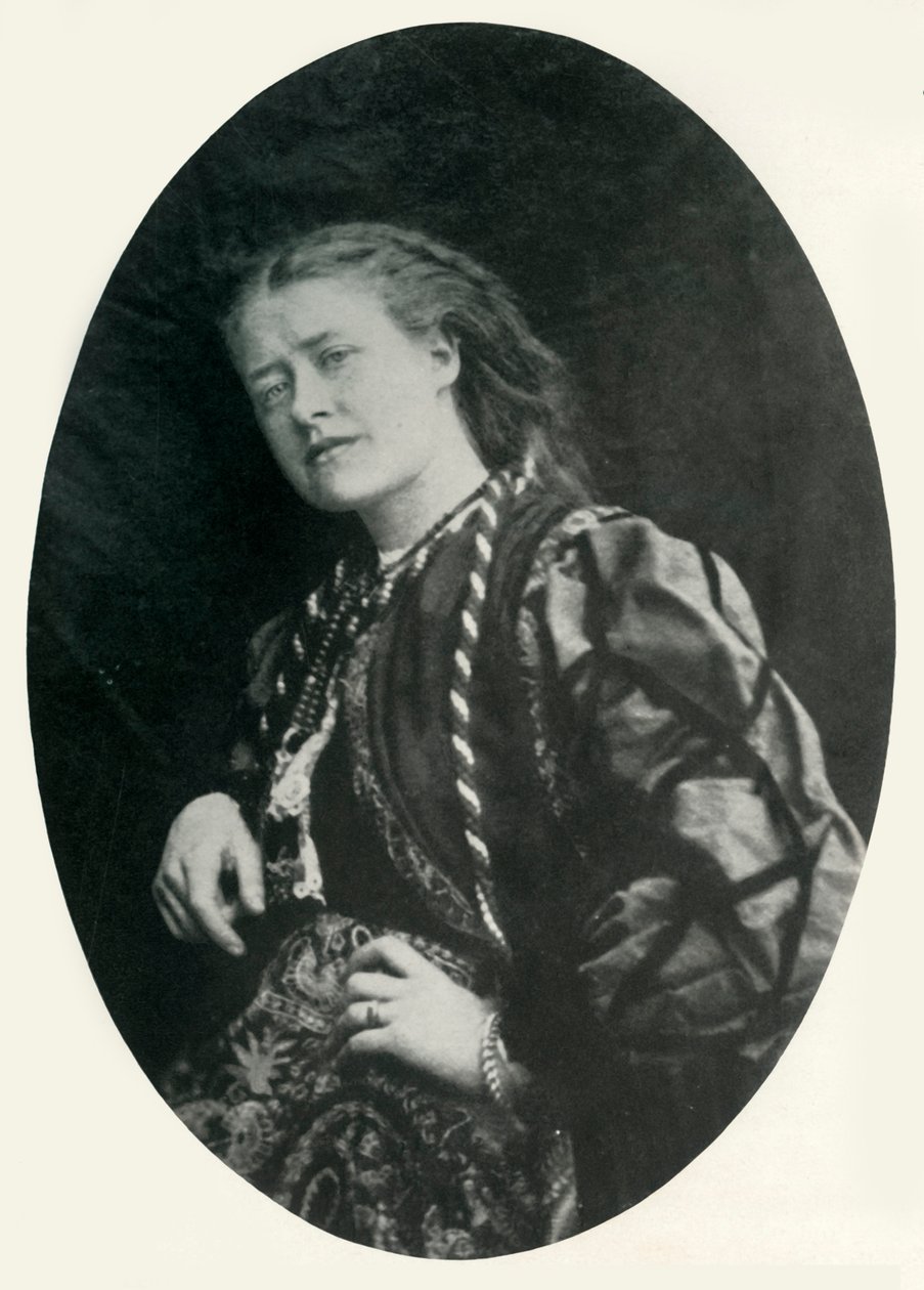 Ellen Terry, c1863, 1948. af Lewis Carroll