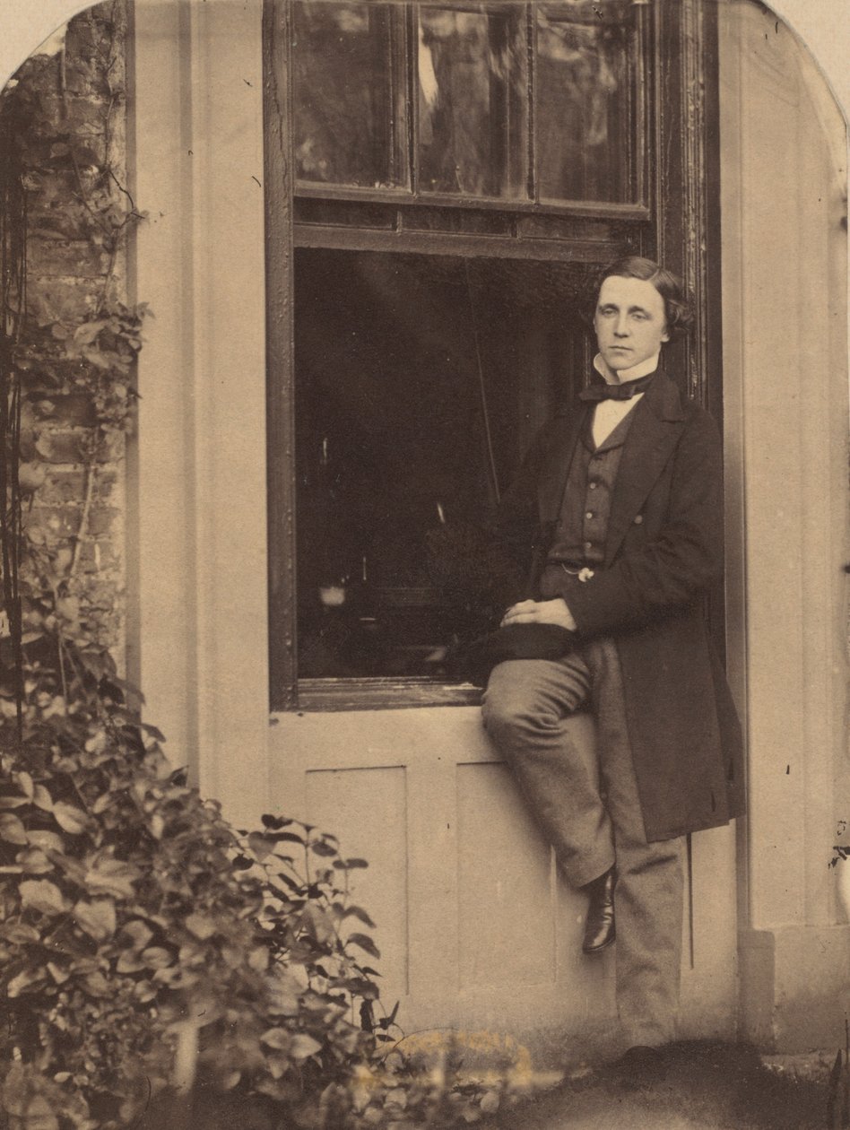 Selvportræt af Lewis Carroll