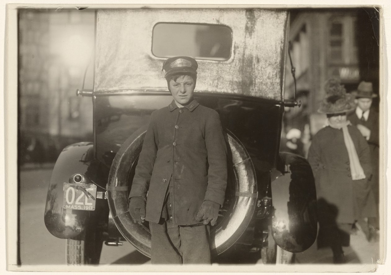 [Western Union Messenger, Massachusetts (Boston)] af Lewis W. Hine