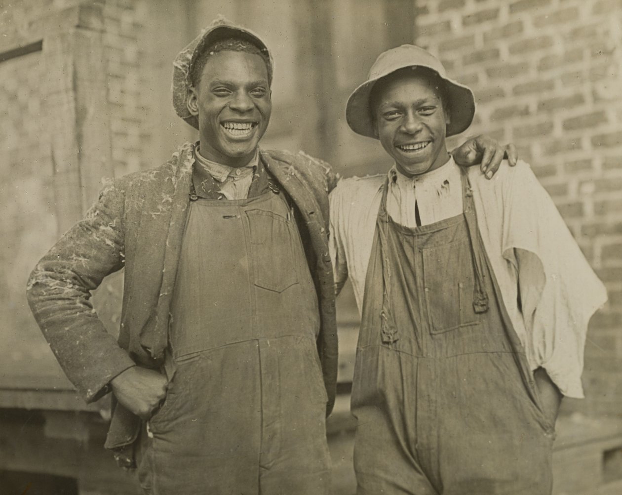 Arbejdere på bomuldsfabrikker af Lewis Wickes Hine