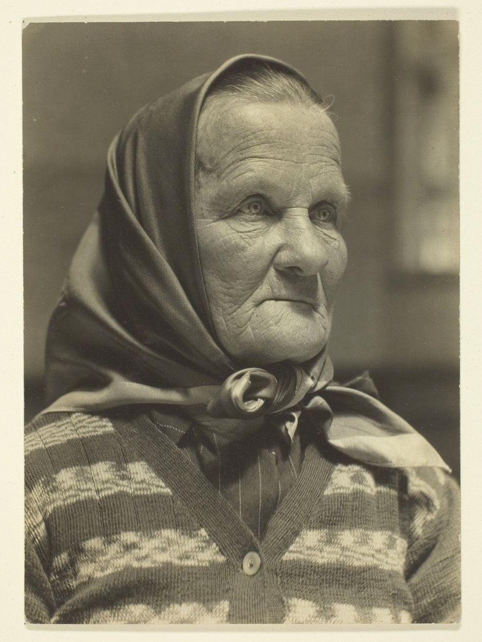 Tjekkisk bedstemor, Ellis Island af Lewis Wickes Hine