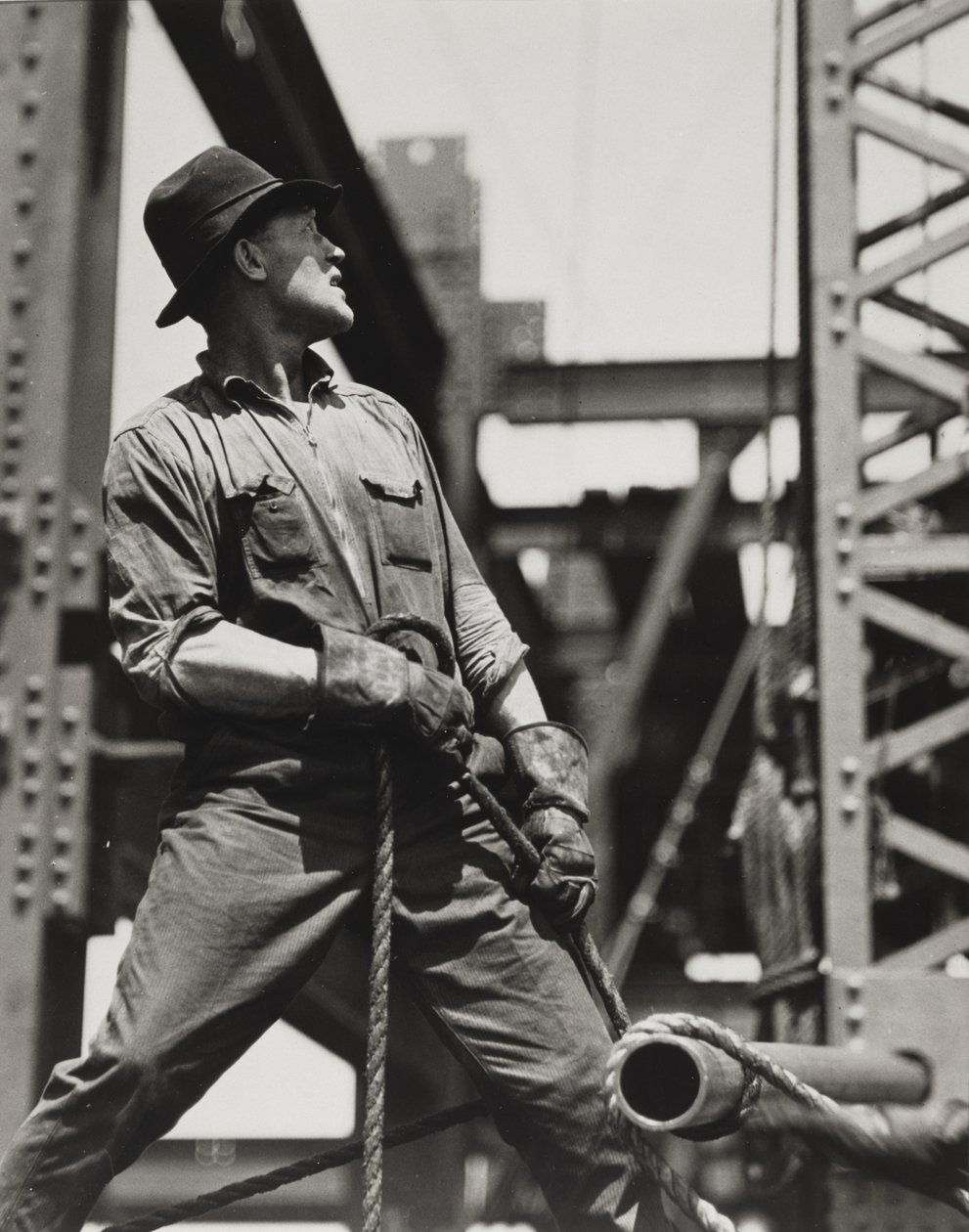 Derrick-Man af Lewis Wickes Hine