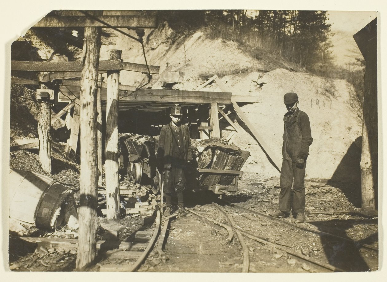 Kulmine i West Virginia af Lewis Wickes Hine
