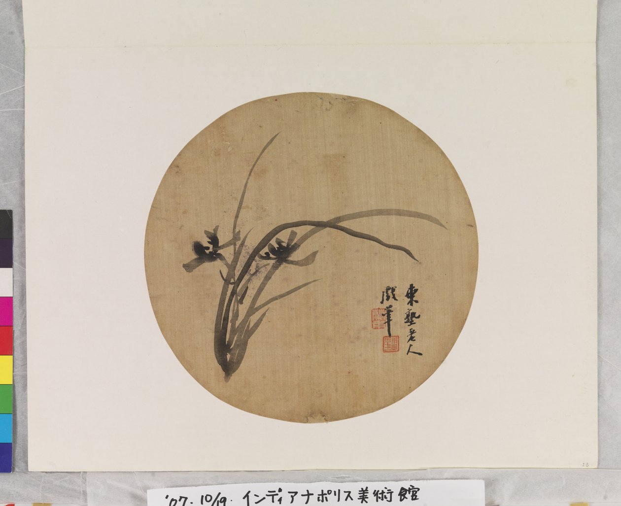 Orkidé i blomst af Li Chen