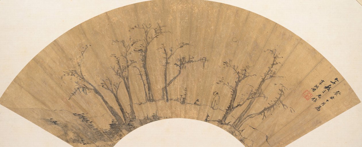 Landskab, 1613. af Li Liufang