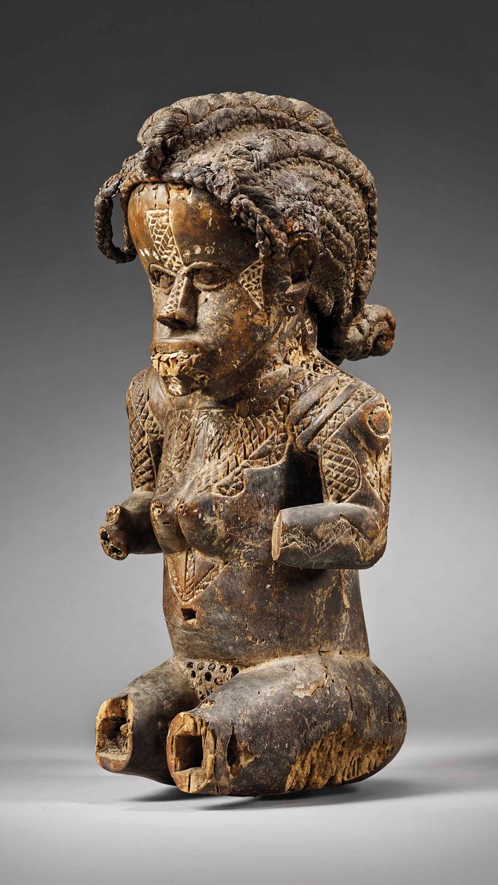 Durand-Dessert Bassa-figuren (træ) af Liberian Liberian
