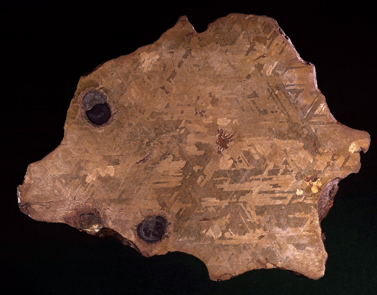 Meteorit fundet ved Canyon Diablo, USA af Unbekannt Unbekannt