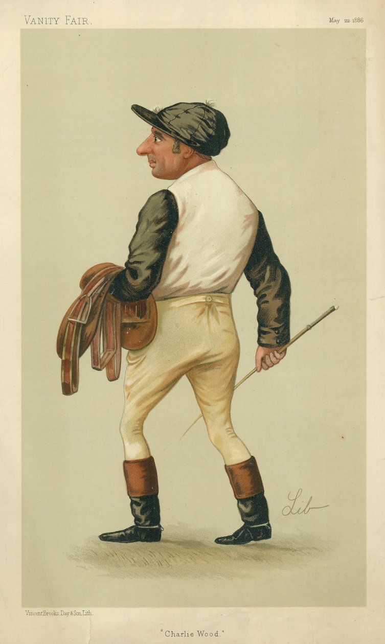 Charles Wood, Charlie Wood, 22. maj 1886, Vanity Fair-tegneserie af Liborio Prosperi