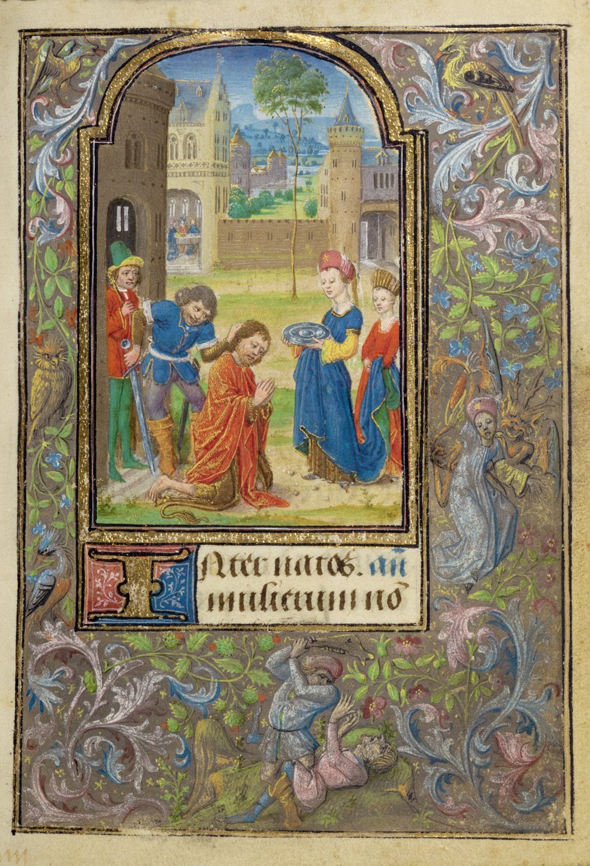Johannes Døberens halshugning af Lieven van Lathem
