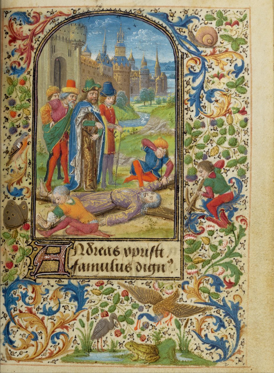 Martyrdømmet Sankt Andreas af Lieven van Lathem