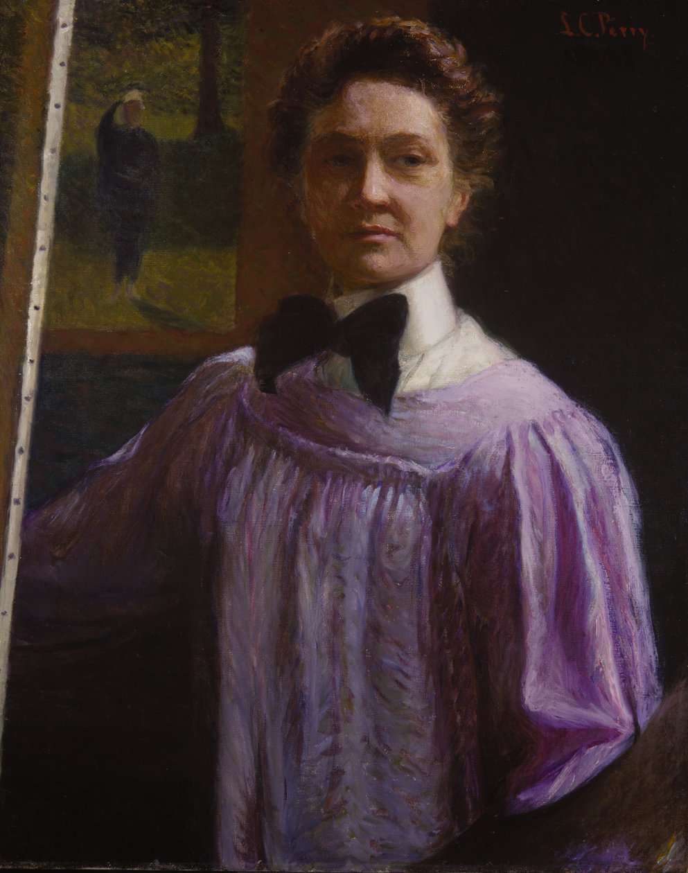 Selvportræt af Lilla Cabot Perry