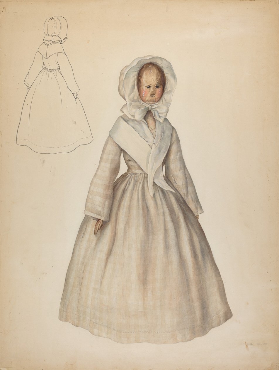 Dukke, c. 1939. af Lillian Causey