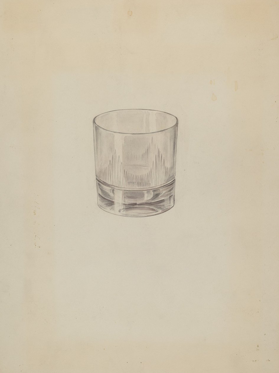 glas, c. 1937. af Lillian Causey