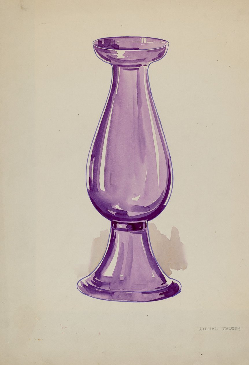 Vase, ca. 1936. af Lillian Causey